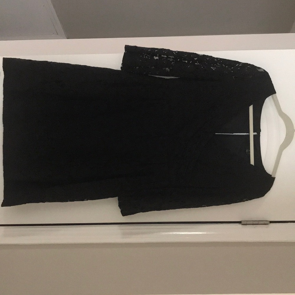JCrew Lace Black Dress